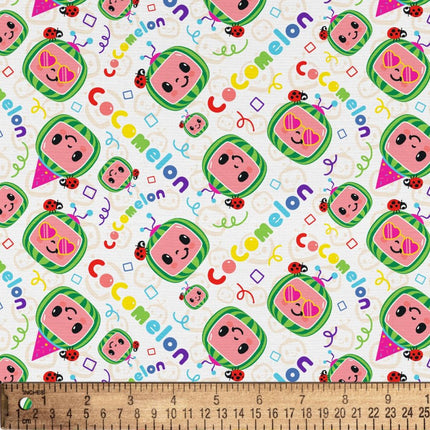 Cocomelon Confetti - 1 Yard Precut
