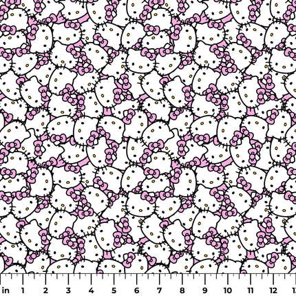 Kawaii Crowd - Sanrio Hello Kitty Cotton Fabric