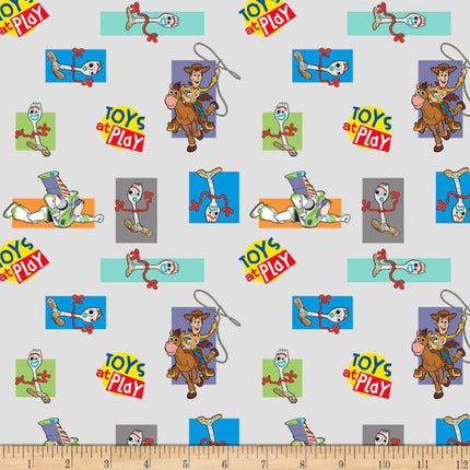 Toy Story Toys at Play Cotton Fabric Pillowcase