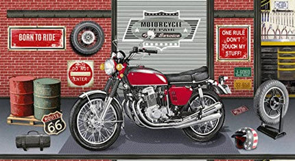 My Tools My Rules Bike Panel 24'' Cotton Panel Fabric