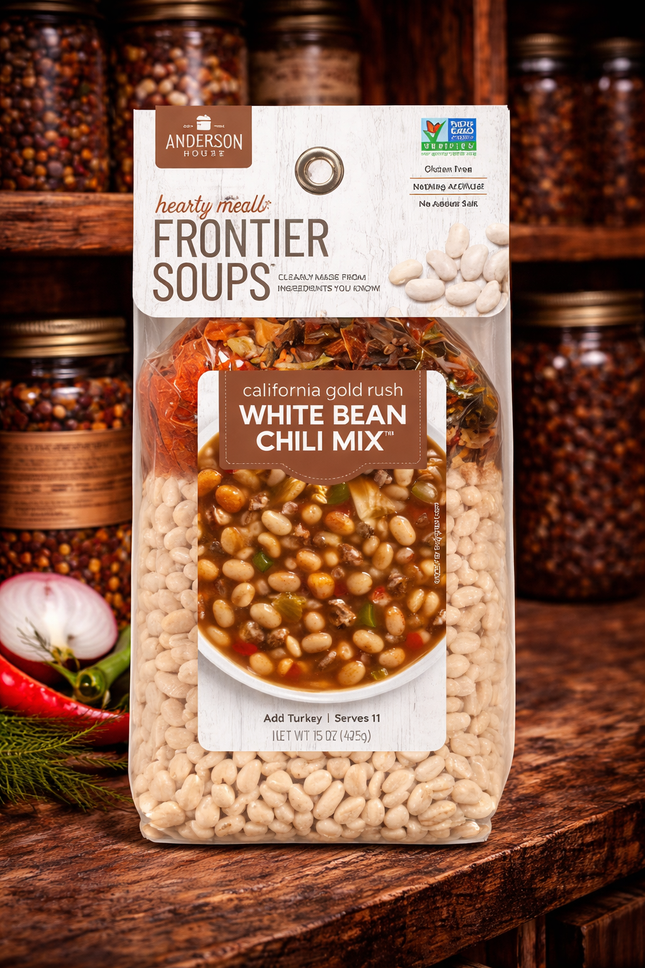 California Gold Rush White Bean Chili Mix