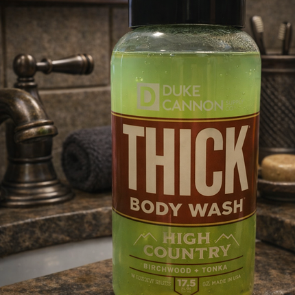 Duke Cannon Supply Co. High Country THICK High-Viscosity Body Wash