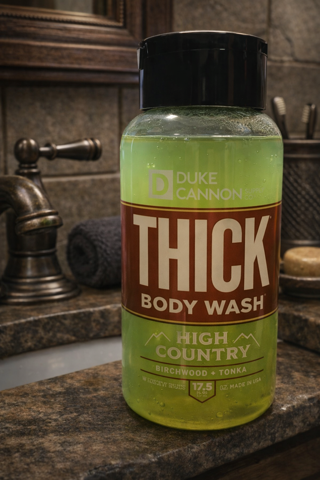 Duke Cannon Supply Co. High Country THICK High-Viscosity Body Wash