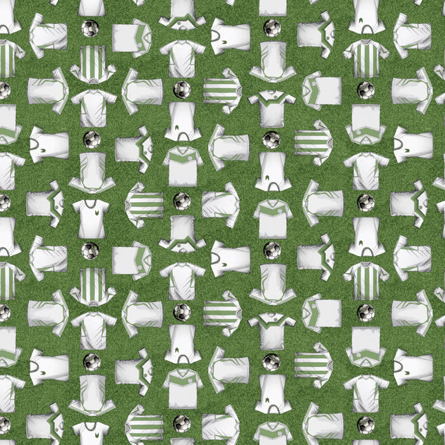 Curtain Valance - Soccer Jerseys Cotton