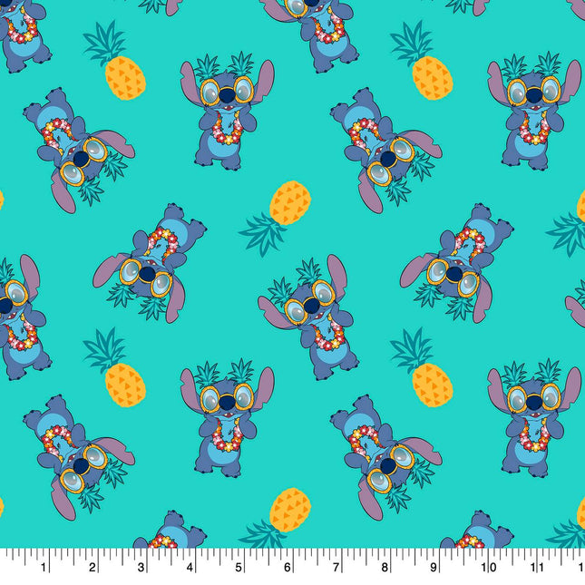 Curtain Valance - Lilo & Stitch Pineapple Toss Cotton
