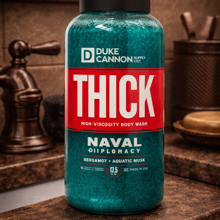 Duke Cannon Thick Body Wash - Naval Diplomacy - Fresh Water & Bergamot Scent
