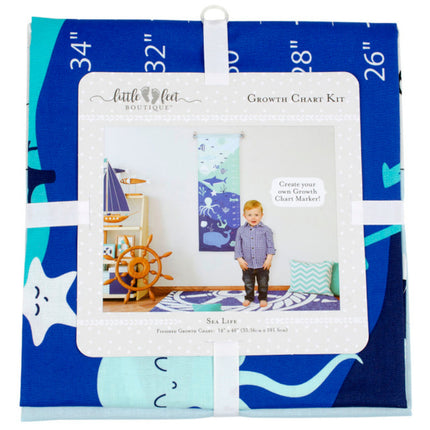 Sea Life Growth Chart Kit
