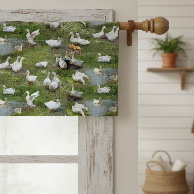 Handmade Valance or Curtain Panel SCI-FI Grey