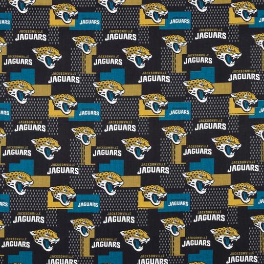 Handmade Placemat Or Table Runner Jaguars Squares