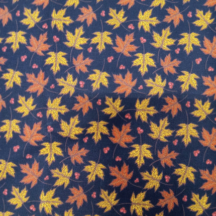 Autumn Leaves Cotton Fabric