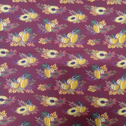 Harvest Pumpkins Cotton Fabric