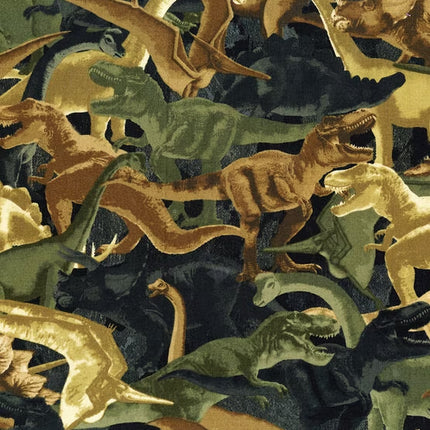 Handmade Placemat Or Table Runner Packed Camo Dinosaurs