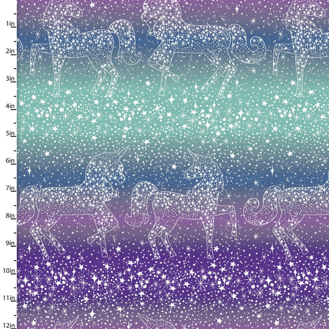 Handmade Placemat Or Table Runner Starlight Star Unicorn Sparkle Glitter