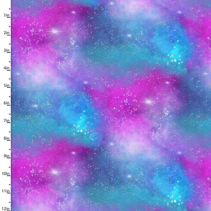 Handmade Placemat Or Table Runner Starlight Star Cosmic Sky Glitter