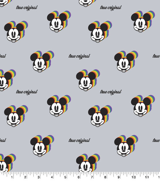 Pillowcase - Pride Mickey Head Badge Flannel