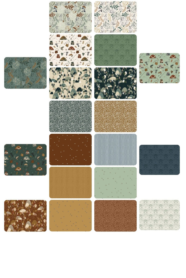10 Half Yards – Assorted Let's Wander Half Yard Bundle