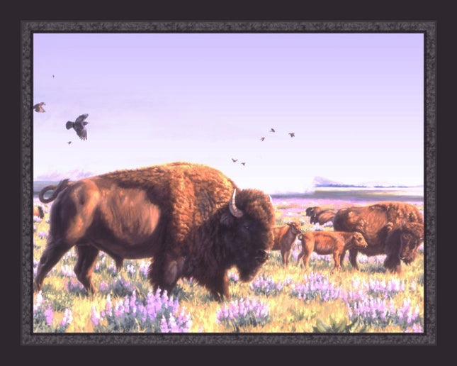 45" Summer Shower Buffalo Panel