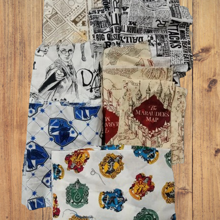 Assorted H Potter Fabric - 1 lb Scrap Bundle