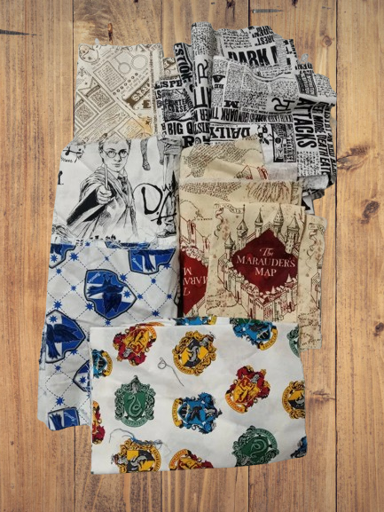 Assorted H Potter Fabric - 1 lb Scrap Bundle