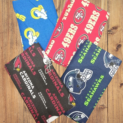 4 Fat Quarters - NFC West NFL Fat Quarter Bundle