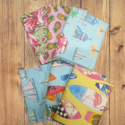 6 Half Yards  -Assorted Surfside Half Yard Bundle