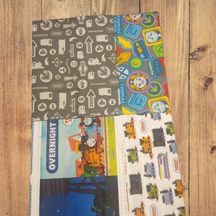 Thomas & Friends™ Full Steam Ahead Flat Fold Assortment 3 Yards & Book Panel Bundle Cotton Fabric