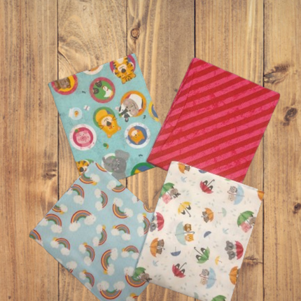 4 Fat Quarter -  Assorted Noah & Friends II Fat Quarter Bundle