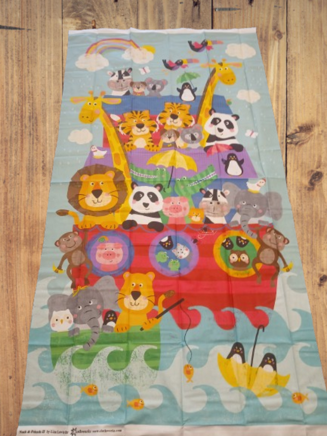 Assorted Noah & Friends II 23" Panel