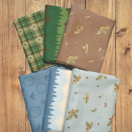 Assorted Only You Smokey Bear Themed Flat Fold Assortment 18 Yard Bundle Cotton Fabric