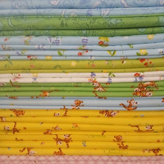 Assorted 100 Akers Woods Flat Fold Assortment 10 or 25 Yards Bundle Cotton Fabric