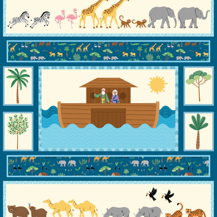 Two By Two Cotton Panel Fabric