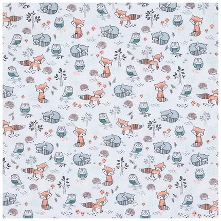 Charming Woodland Cotton Calico Fabric