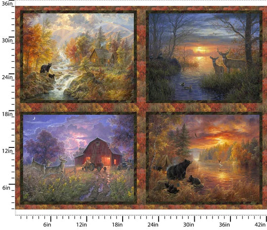 Handmade Tapestry "Whitetail Country”