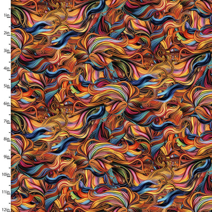 Handmade Placemat Or Table Runner Drinkers of the Wind Windblown