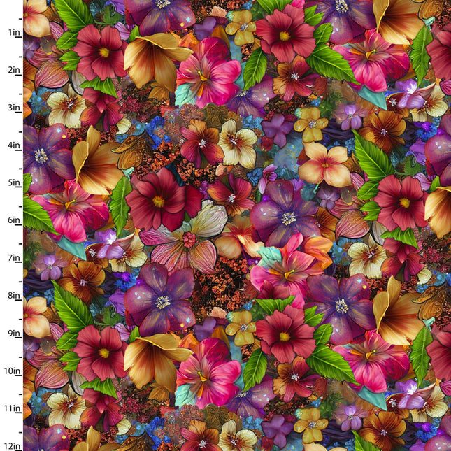Drinkers of the Wind Bountiful Beauty Multi Cotton Fabric