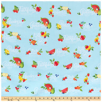 Fruit Of The Spirit Cotton Calico Cotton Fabric