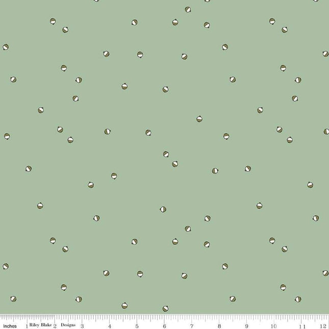 Pillowcase - Let's Wander Bobbers Sage Cotton