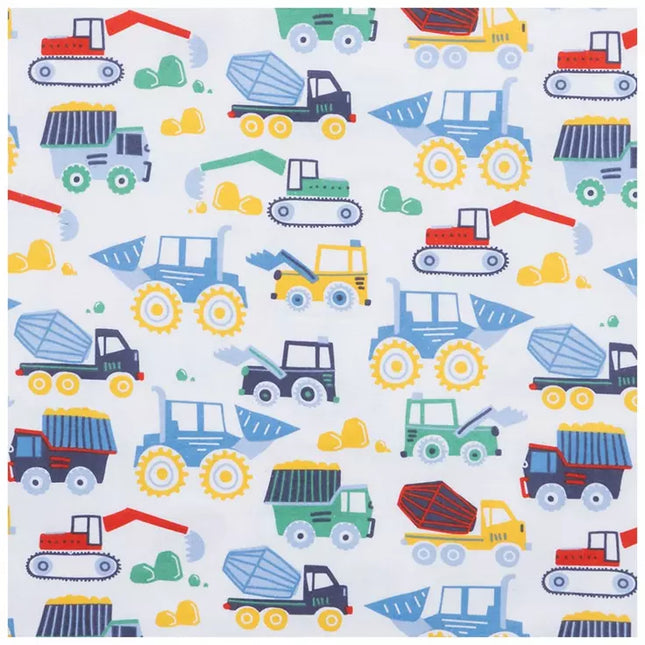Pillowcase - Construction Flannel