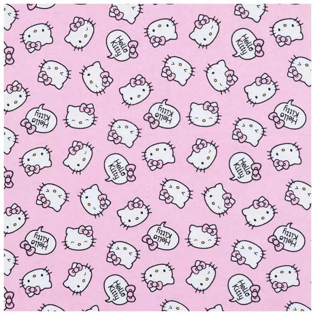 Handmade Blanket, Burp Rag/ Security Blanket, and Bib Hello Kitty