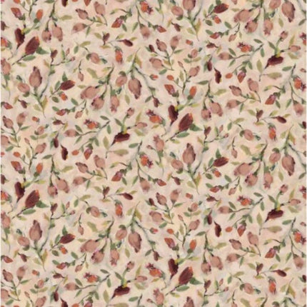 Hydrangea Reverie Flower Buds Cotton Fabric