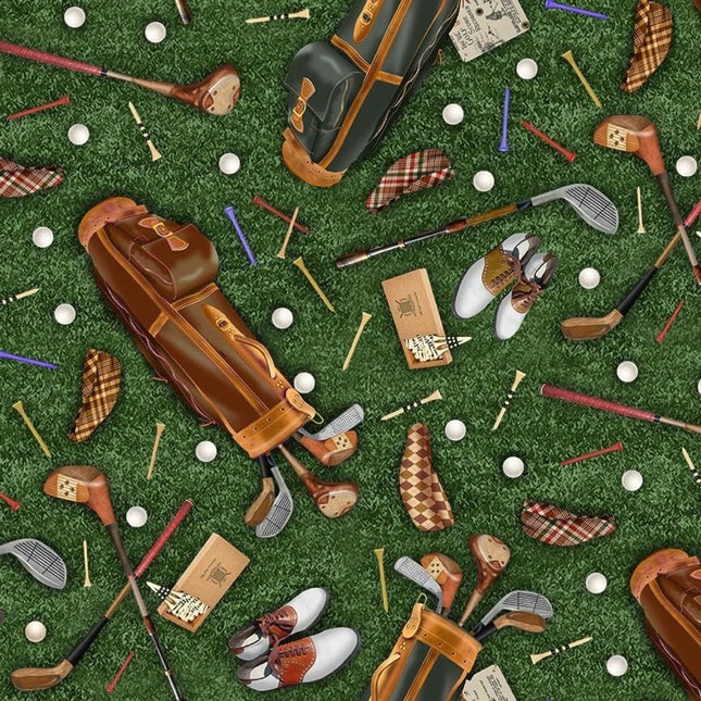 Golf Golfing Equipment Cotton Fabric