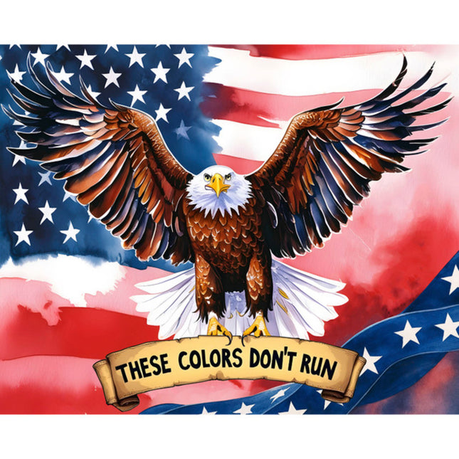 America 250 Years Colorful Eagle Panel - 35-1/2" x 44"