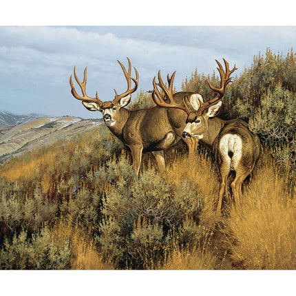 Majestic in Nature Low Country Mulies Cotton Panel Fabric