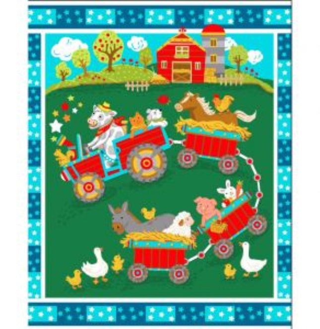Handmade Tapestry “Farm Tractor"