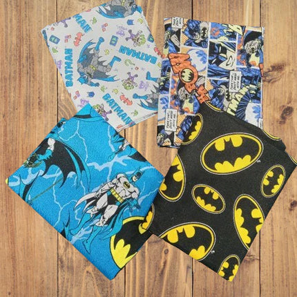 4 Half Yards  -Assorted Batman Half Yard Bundle