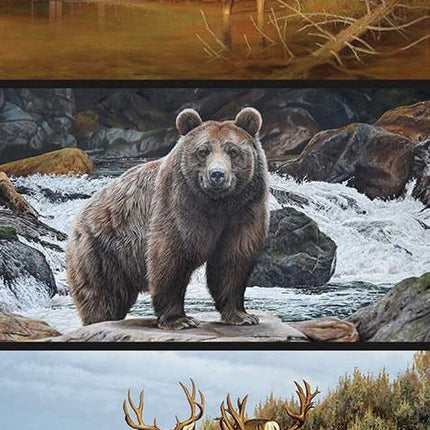 Majestic in Nature Majestic Animals Cotton Panel