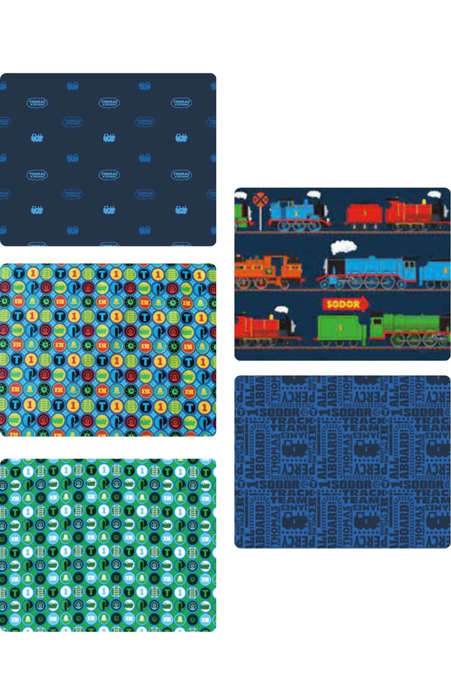 5 Bolt - 75 Yard Case Pack - Assorted All Aboard Thomas the Train