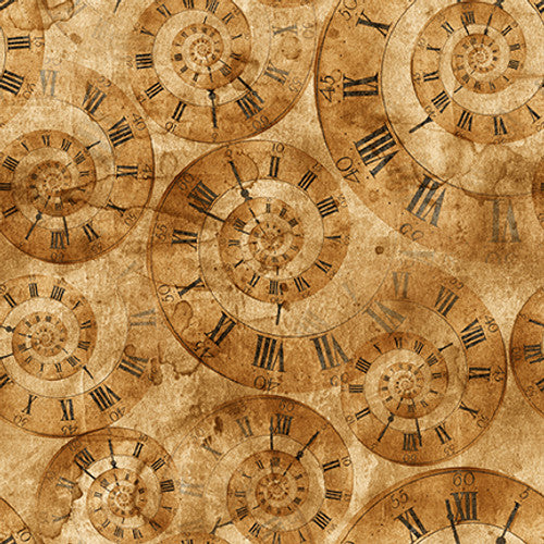 Double Sided Cotton Blanket - Full Steam Ahead Digital Clock Swirls Cotton