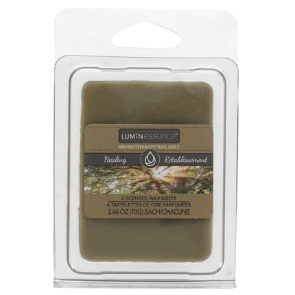Luminessence Scented Wax Melts Healing, Case Count 6