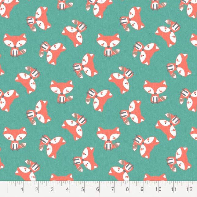 Woodsie Pals Fox Flannel Fabric